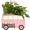 Pflanzen-Arrangment Im Holz-Bus Topf-Ø Ca. 16 Cm 1 Pflanzen-Arrangment Im Holz-Bus Topf-Ø Ca. 16 Cm -Compoten Geschaft 8719194201682 4883