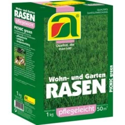 Austrosaat Zierrasen Picnic Green 1 Kg