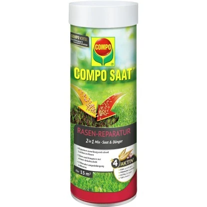 Compo Saat Rasen-Reparatur-Mix Samen Und Dünger 360 G Für 15 M² 3 Compo Saat Rasen-Reparatur-Mix Samen Und Dünger 360 G Für 15 M²